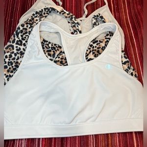 Champion & Cheetah Sports Bra Set 🤎🤍
